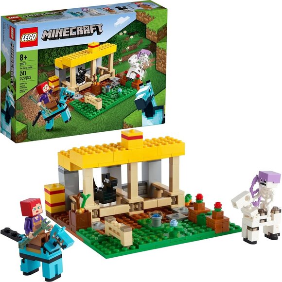 Brand New Lego Minecraft The Horse Stable 21171 - Picture 1 of 9